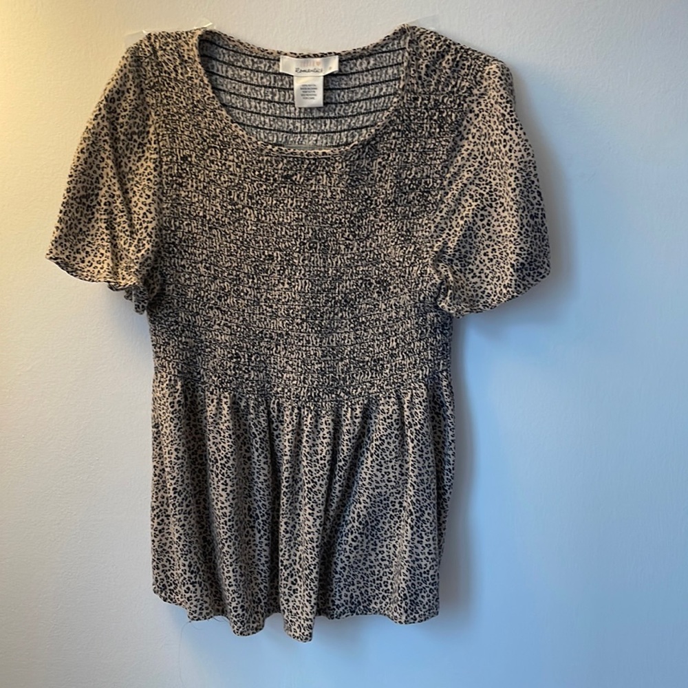 Urban Romantics Leopard Print Shirt